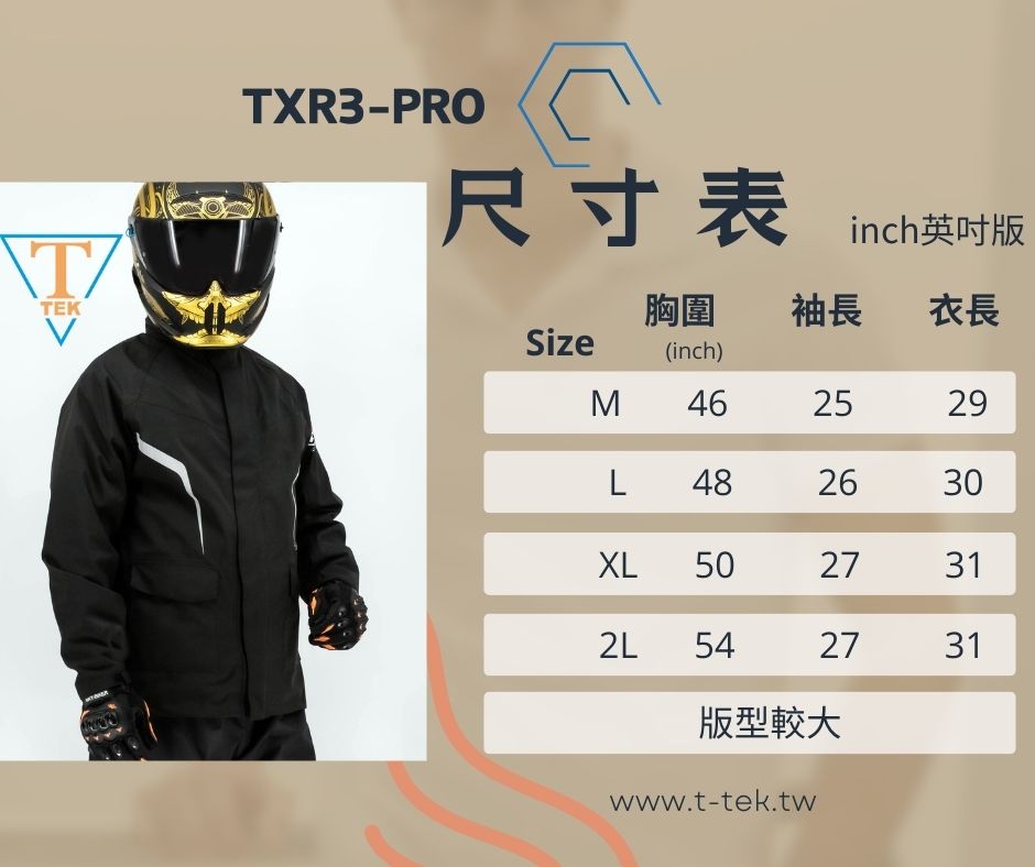 (2024新發表)TXR3-PRO進氣降溫型耐磨型機能外套-